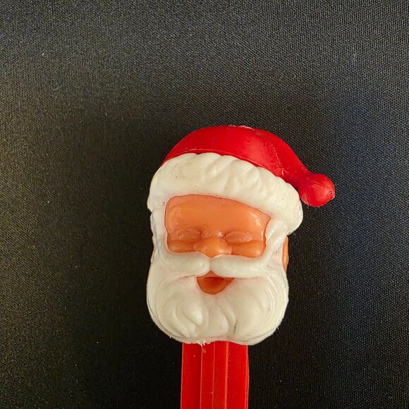 Vintage PEZ "Santa Claus" Dispenser U.S.A. Feet Red Stem EXCELLENT RARE ! - Picture 1 of 10